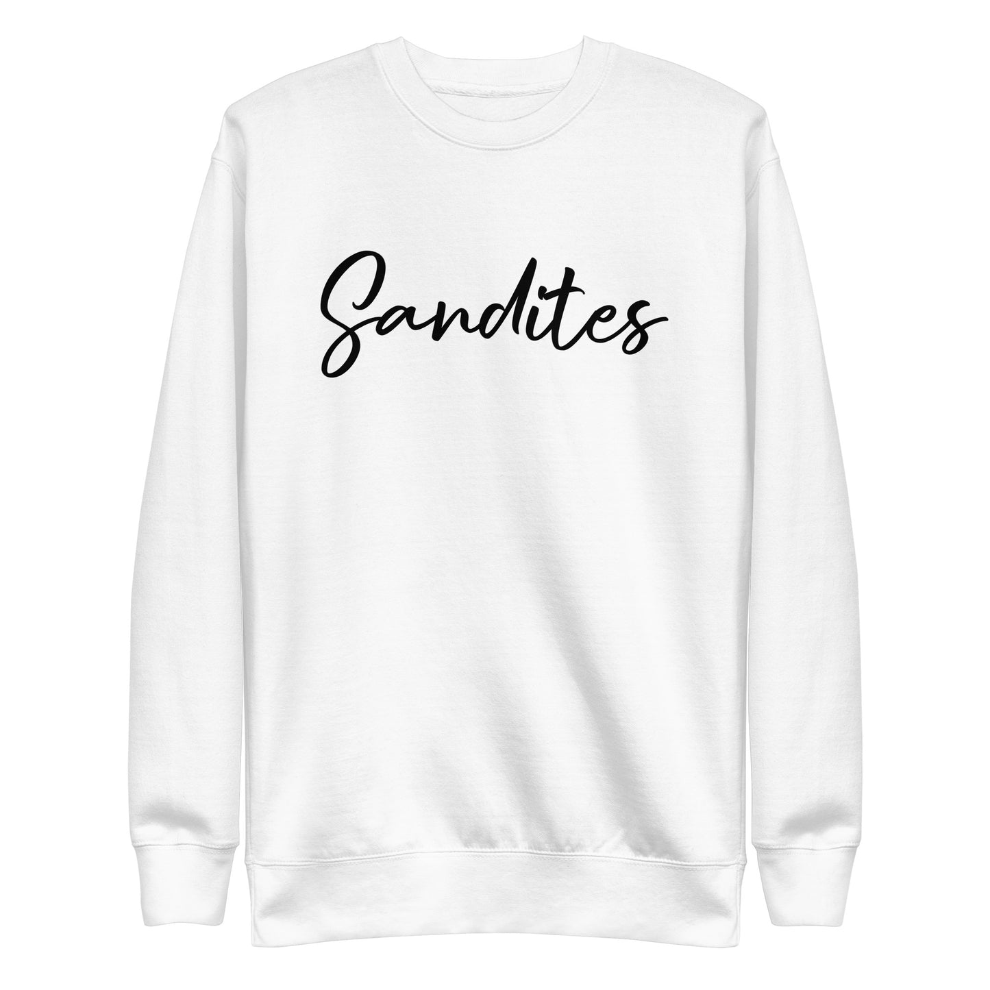 Sandites - Black Logo - Adult Sweatshirt