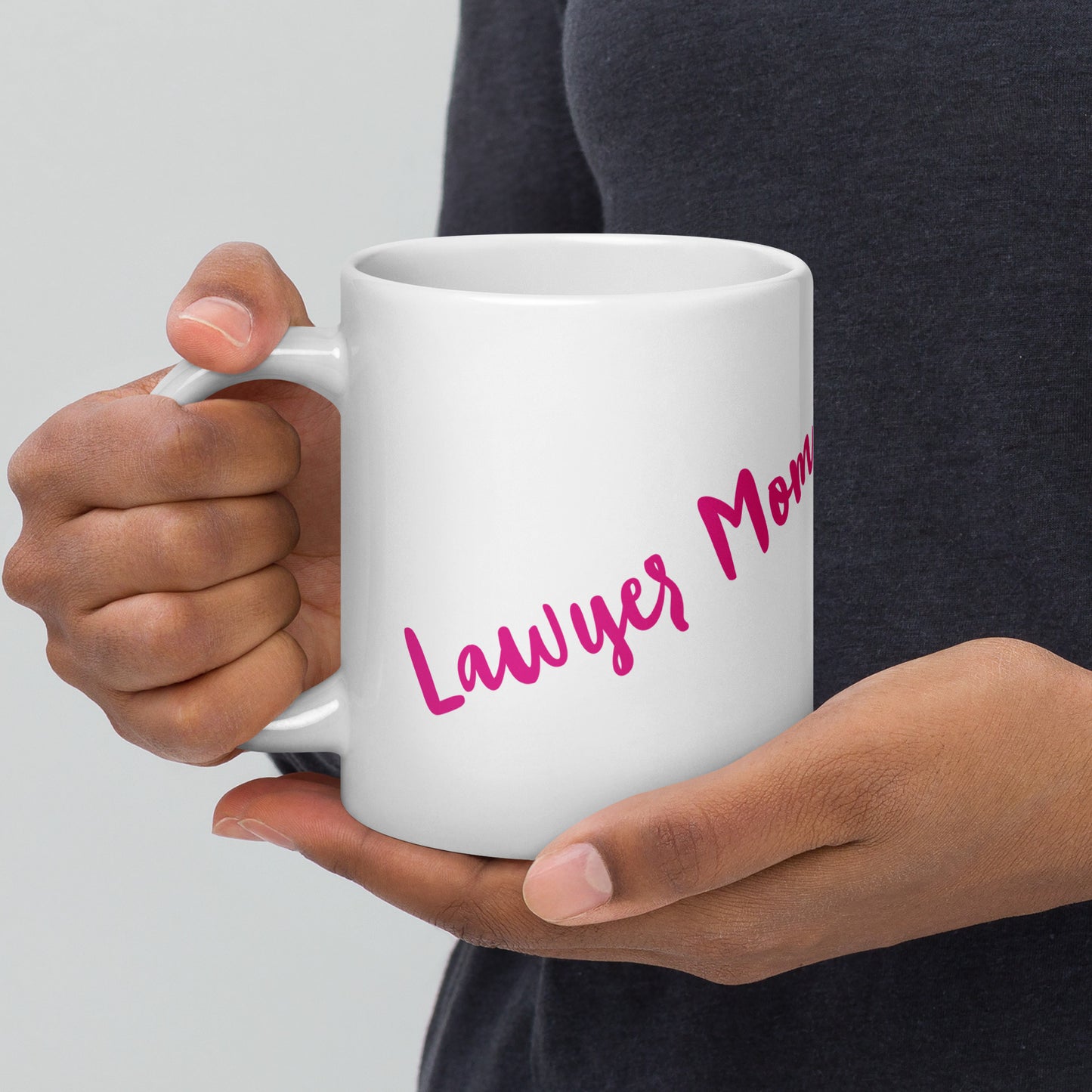 Lawyer Mom - White 20 oz Mug