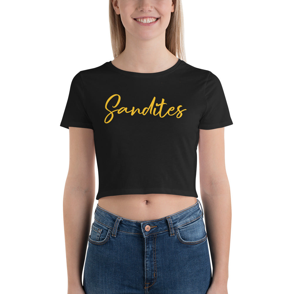Sandites - Women’s Crop Tee