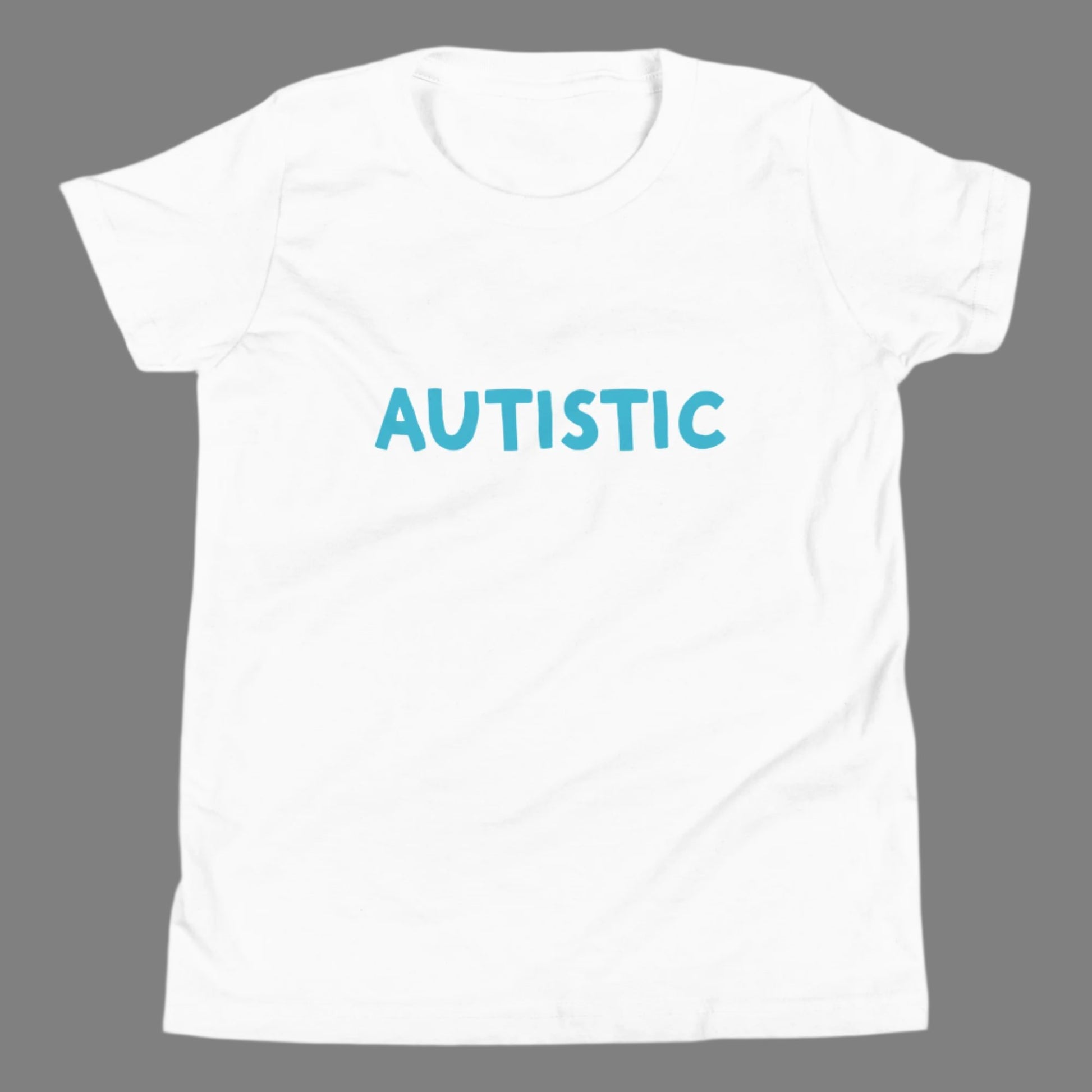 Please Be Patient, I'm Autistic White Kids Shirt