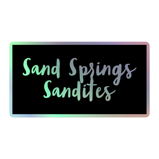 Sandites Holographic stickers