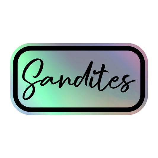 Sandites - Holographic Sticker
