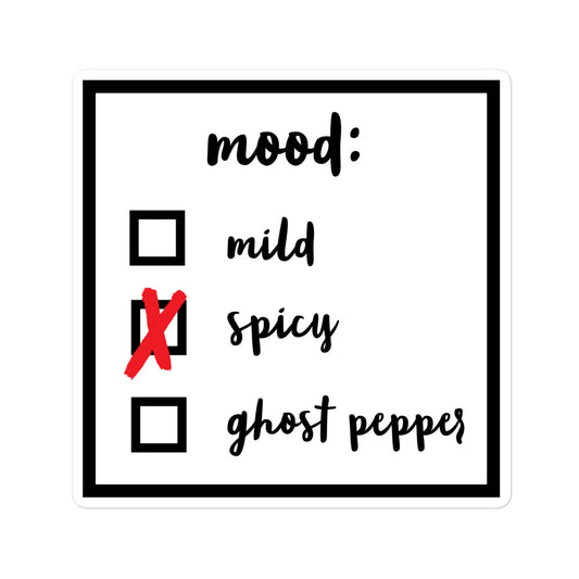 Mood: Spicy Sticker