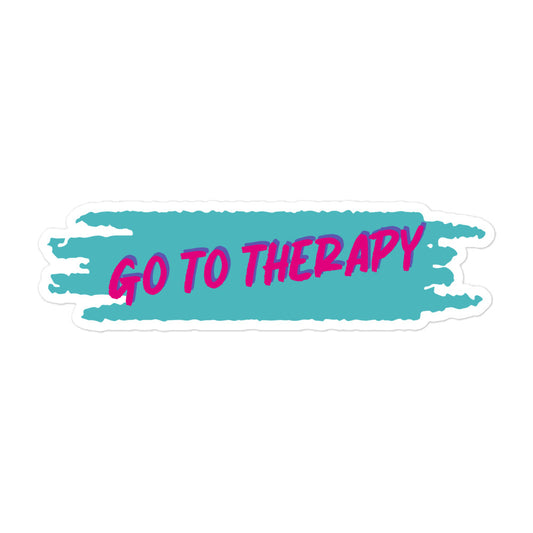 Go To Therapy Sticker