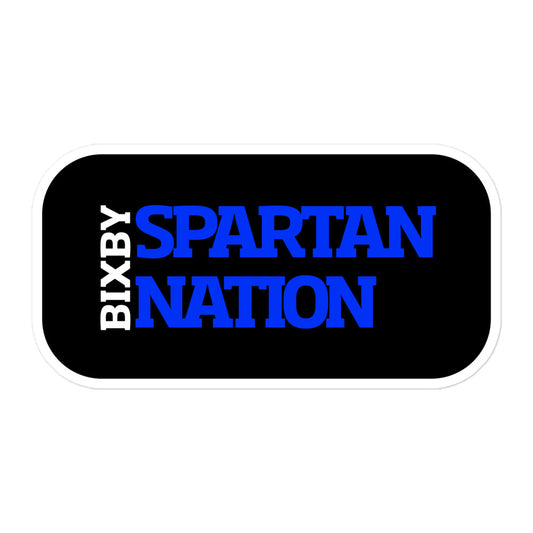 Bixby Spartan Nation - Sticker