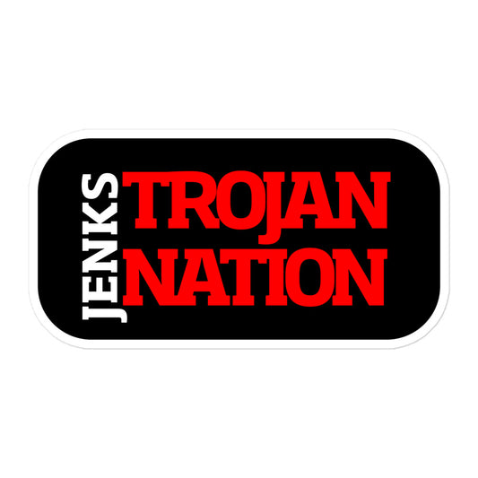 Jenks Trojan Nation - Sticker