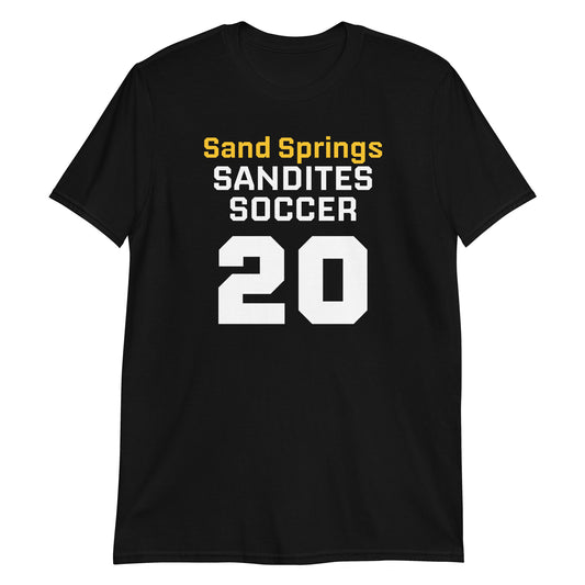 Sandites Soccer #20 - Adult T-Shirt