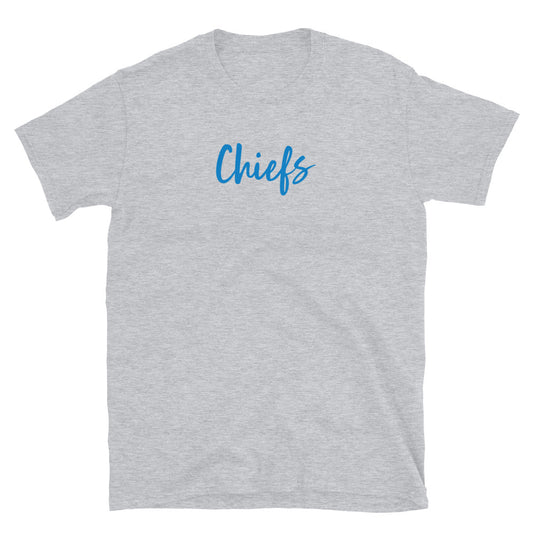 Berryhill Chiefs - Blue Logo - Adult T-Shirt