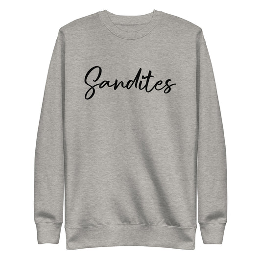 Sandites - Black Logo - Adult Sweatshirt