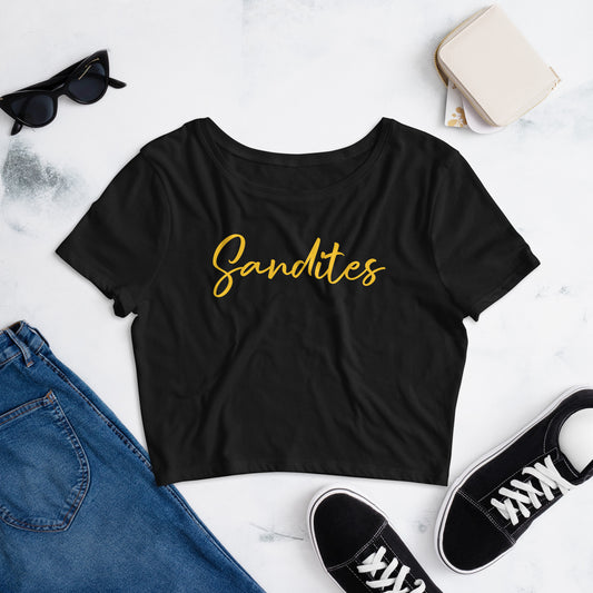 Sandites - Women’s Crop Tee