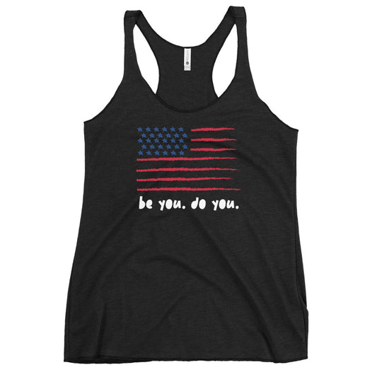 BYDY - American Flag Logo - Women's Tank